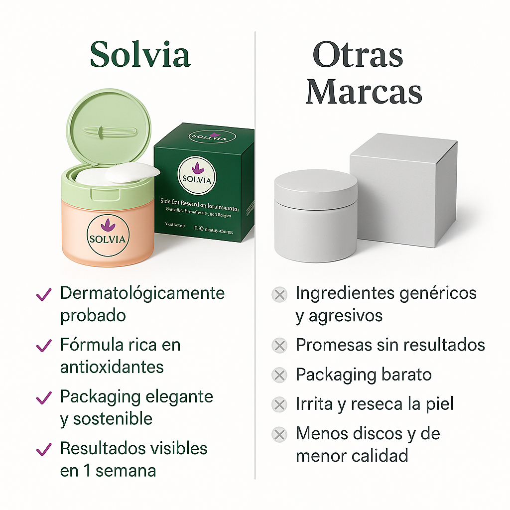 Almohadillas Antienvejecimiento Solvia