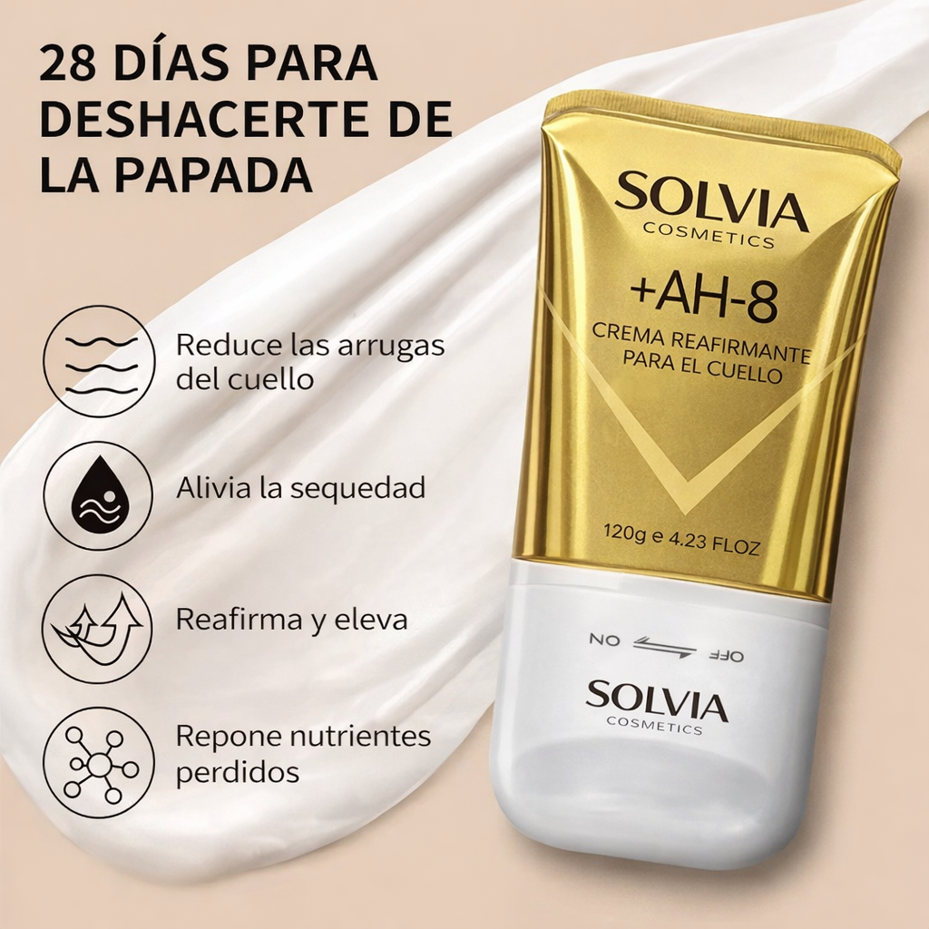 Crema Reafirmante para Cuello de Solvia