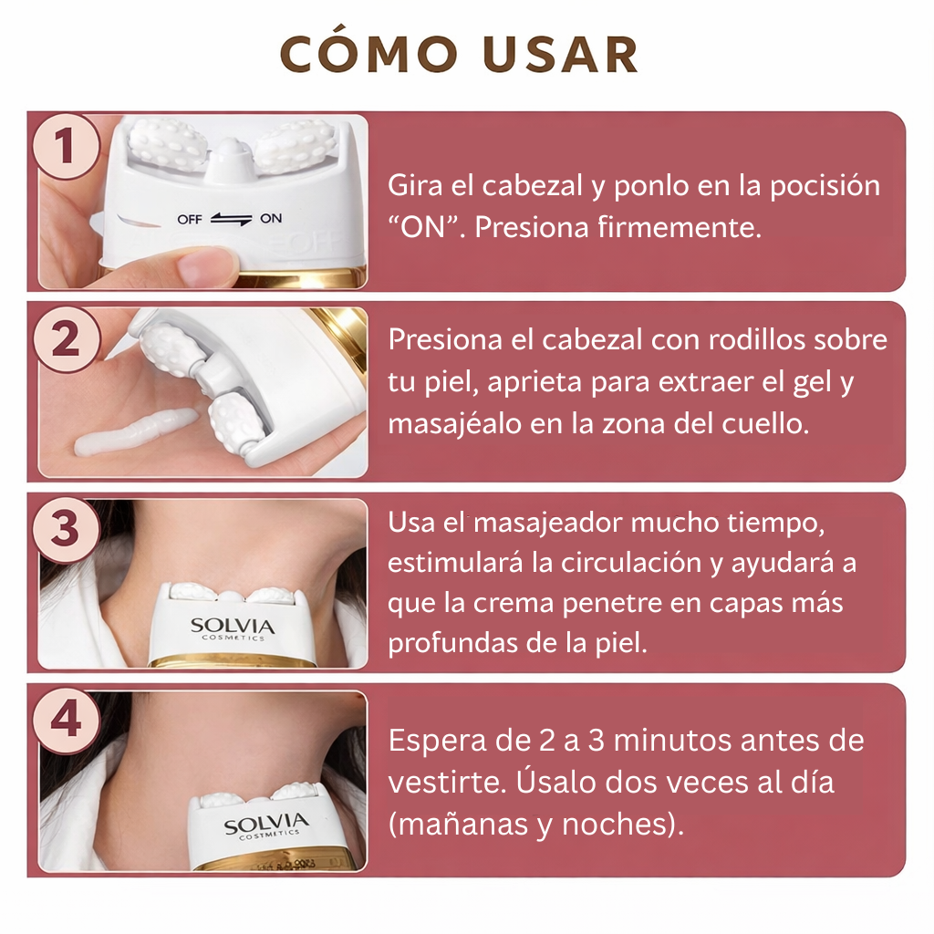 Crema Reafirmante para Cuello de Solvia