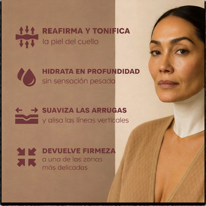Mascarilla de Cuello Bio-Colágeno de Solvia